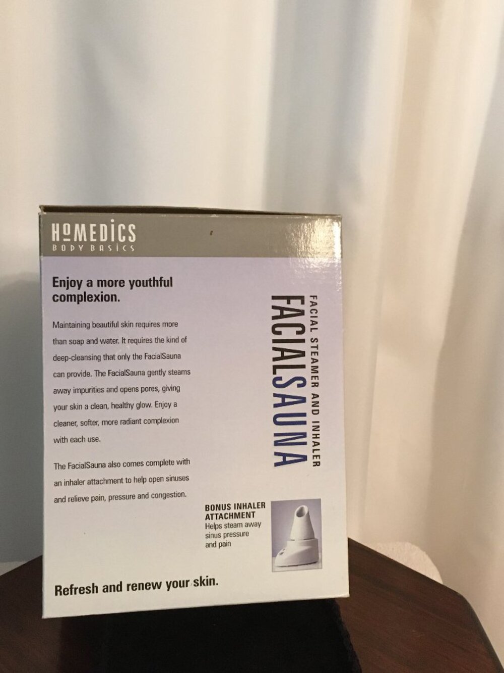 Homedics Facial Steamer and Inhaler - Picture 5 of 8